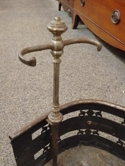 Antique Regency Steel Fire Fender - Image 3