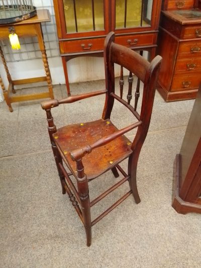 Antique Childs High Chair - Image 6