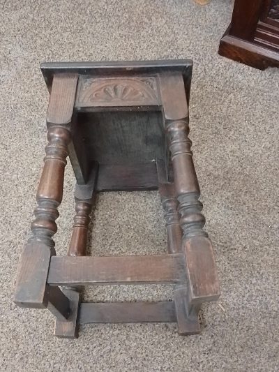 Antique Joint Stool - Image 4