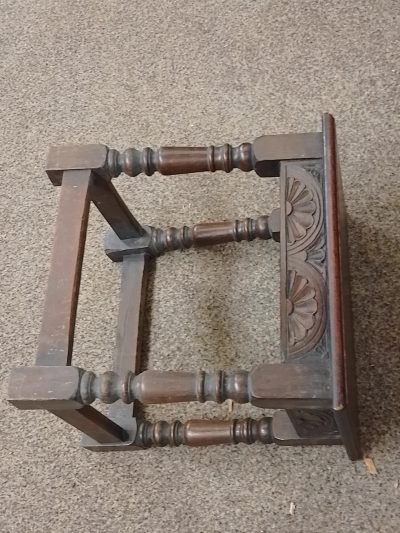 Antique Joint Stool - Image 2