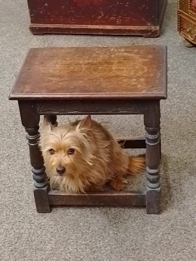 Antique Joint Stool - Image 3