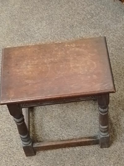 Antique Joint Stool - Image 6