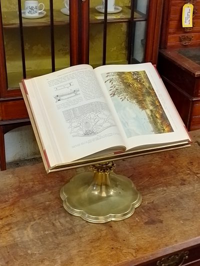 Antique Brass Reading Stand Book Rest - Image 5