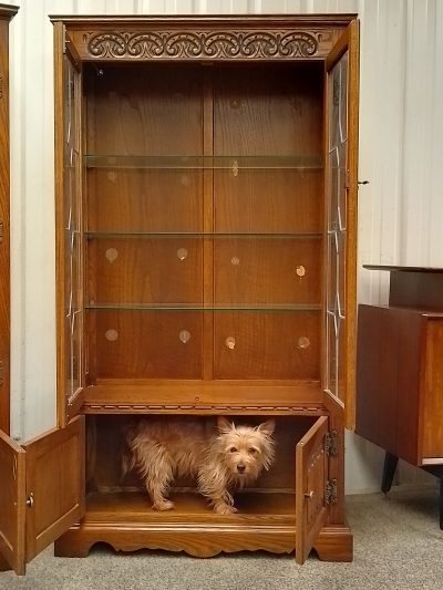 Good Pair of Old Charm Display Cabinet's - Image 10