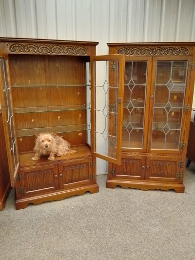Good Pair of Old Charm Display Cabinet's - Image 3