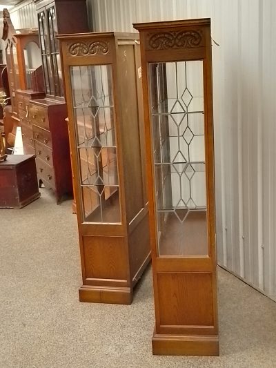 Good Pair of Old Charm Display Cabinet's - Image 5