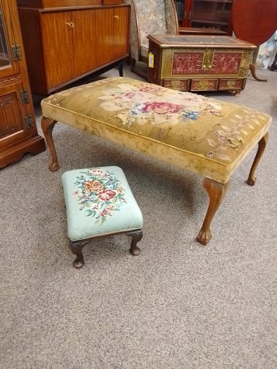 Large Antique 1920,S Stool - Image 2