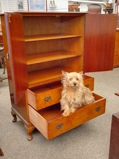Good Antique 1920's Tallboy Chest - Image 5
