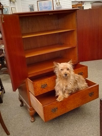 Good Antique 1920's Tallboy Chest - Image 7