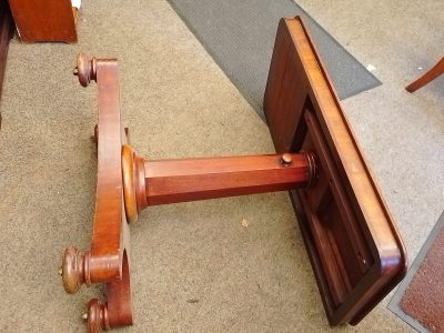 Antique Adjustable Bed Reading Table - Image 8