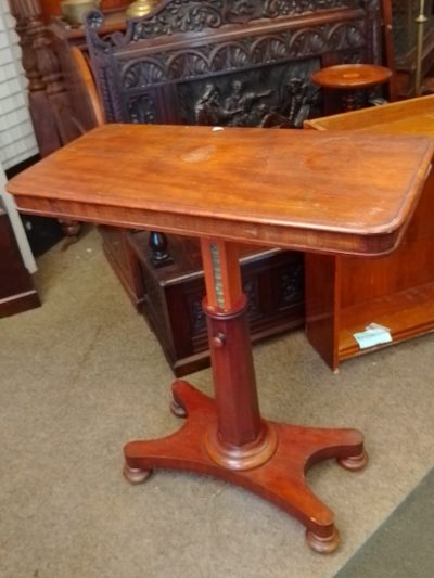 Antique Adjustable Bed Reading Table - Image 5