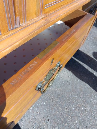 Antique Edwardian Wardrobe - Image 4