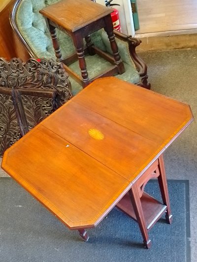 Antique Edwardian Sutherland Coffee Table - Image 4