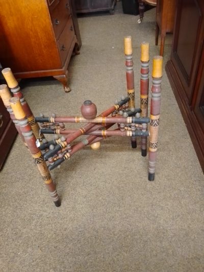 Large Antique Indian Coffee Table - Image 5