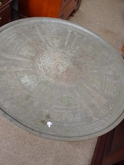 Large Antique Indian Coffee Table - Image 2