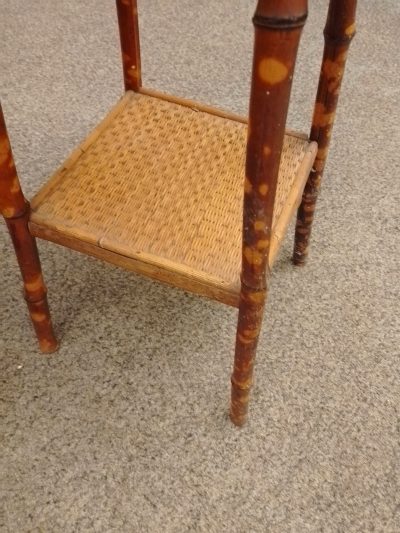 Antique Bamboo Table - Image 5