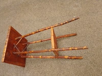 Antique Bamboo Table - Image 6