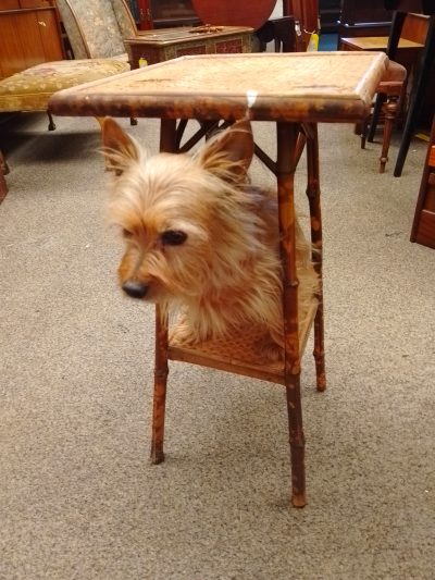Antique Bamboo Table - Image 3