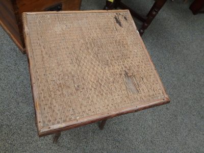 Antique Bamboo Table - Image 4