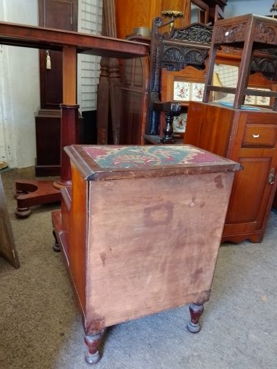 Antique Victorian Step Commode - Image 13