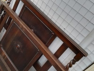 Antique Edwardian Double Bed - Image 3
