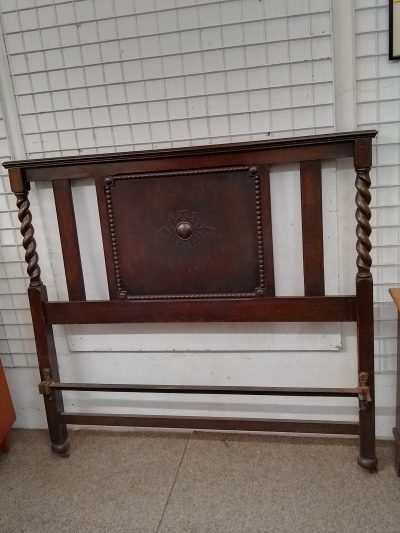 Antique Edwardian Double Bed - Image 7