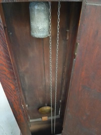 Antique Oak Longcase Clock - Image 10