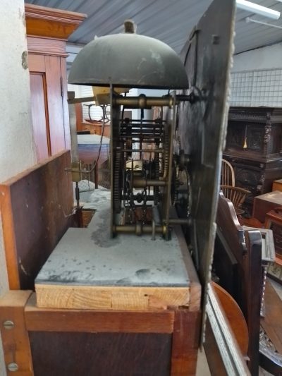 Antique Oak Longcase Clock - Image 12