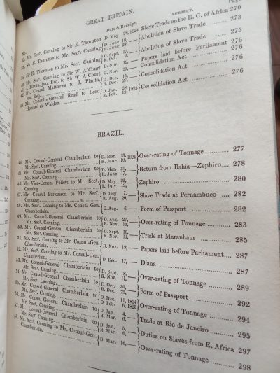 RARE American & British Slavery 1824-1825 detailed info Slave Trade + Native Indian Tribes - Image 3
