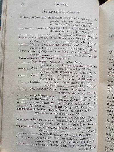 RARE American & British Slavery 1824-1825 detailed info Slave Trade + Native Indian Tribes - Image 4