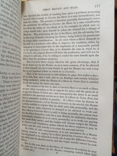 RARE American & British Slavery 1824-1825 detailed info Slave Trade + Native Indian Tribes - Image 7