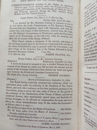 RARE American & British Slavery 1824-1825 detailed info Slave Trade + Native Indian Tribes - Image 11