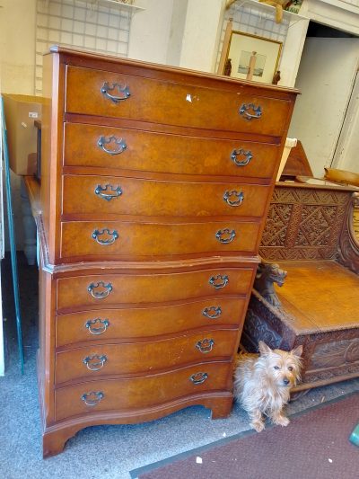 Good 1920's Georgian Style Tallboy Chest - Image 4