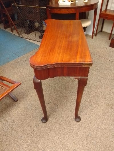 Antique Georgian Card Games Side Table - Image 5