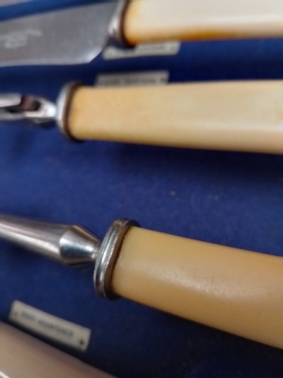 Antique Edwardian Canteen of Cutlery - Image 6