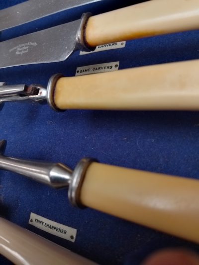Antique Edwardian Canteen of Cutlery - Image 13