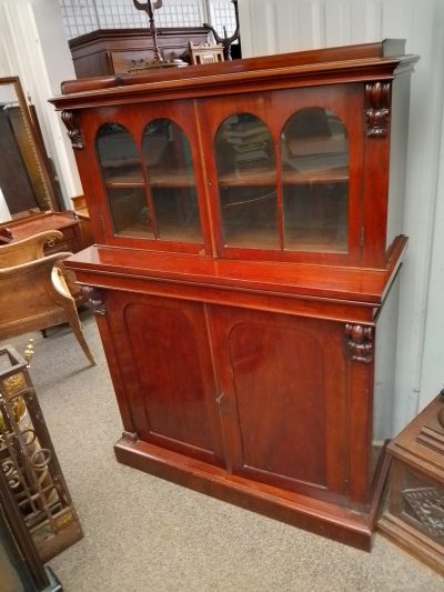Antique Victorian Side Cabinet Sideboard - Image 6