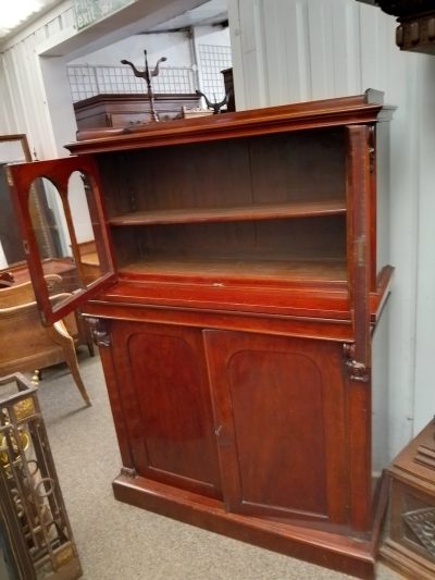 Antique Victorian Side Cabinet Sideboard - Image 5