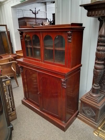 Antique Victorian Side Cabinet Sideboard - Image 3
