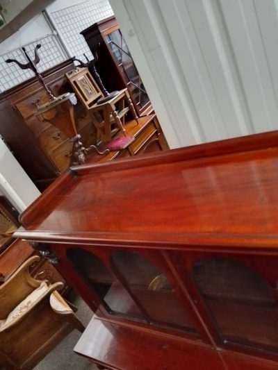 Antique Victorian Side Cabinet Sideboard - Image 9