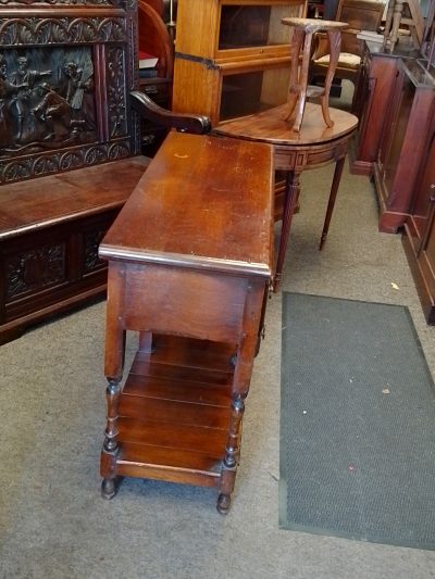Antique 1920's Hall Table Dresser Base - Image 2