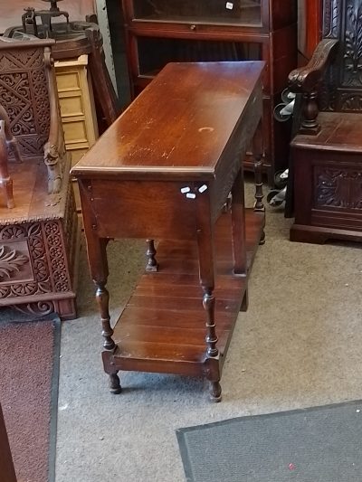 Antique 1920's Hall Table Dresser Base - Image 5