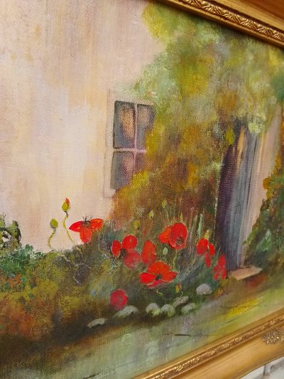 Pair of Edwardian Gilt Framed Oil Paintings - Image 7