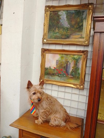 Pair of Edwardian Gilt Framed Oil Paintings - Image 10