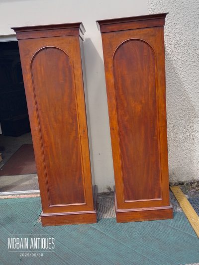 Antique Pair of Victorian Wardrobes - Image 7
