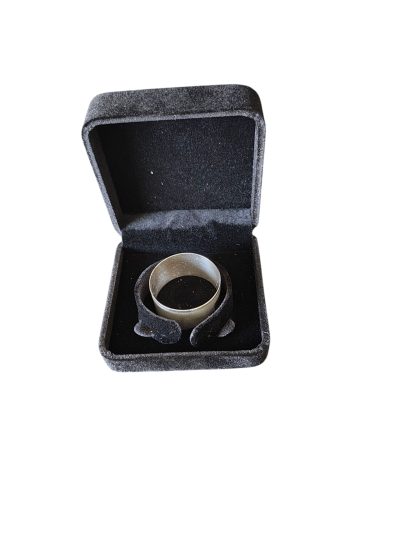 Elegant Bishtons Ltd  Silver Napkin Rings – 1970 - Image 2