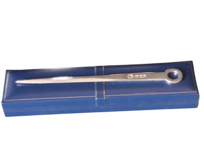 Unique Solid Silver Skewer – Francis Howard, Sheffield Assay Office, 1973 - Image 4