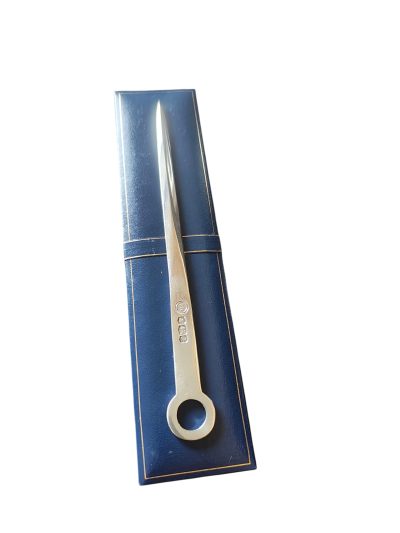 Unique Solid Silver Skewer – Francis Howard, Sheffield Assay Office, 1973 - Image 5