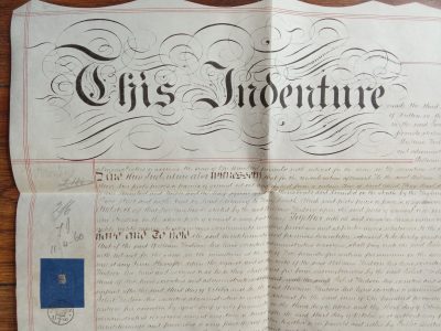 Rare Vellum Deed/Mortgage Hudsons of Sutton in Kildwick 1860 Stunning Wax Seal - Image 4