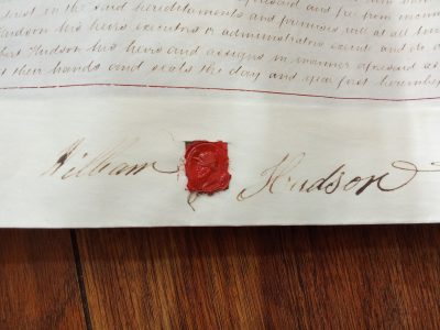 Rare Vellum Deed/Mortgage Hudsons of Sutton in Kildwick 1860 Stunning Wax Seal - Image 12
